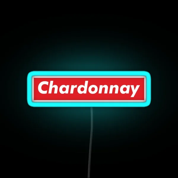 Chardonnay RGB Neon Sign