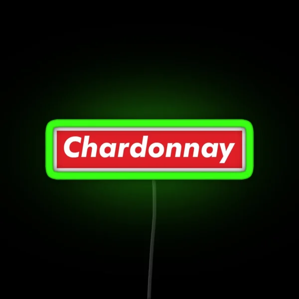 Chardonnay RGB Neon Sign