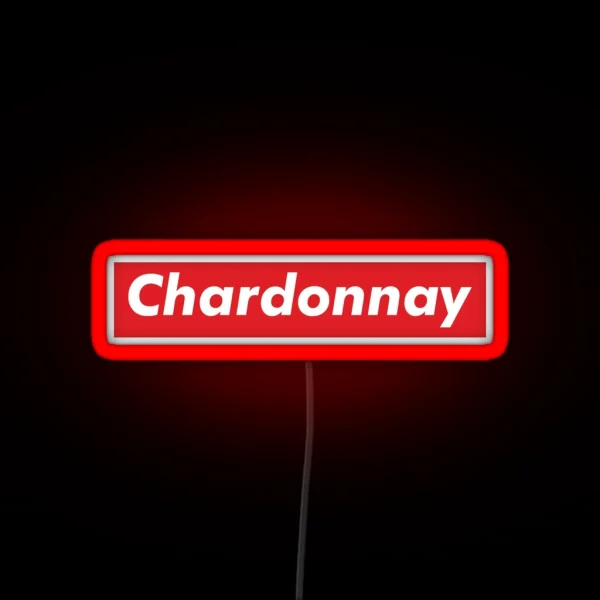 Chardonnay RGB Neon Sign