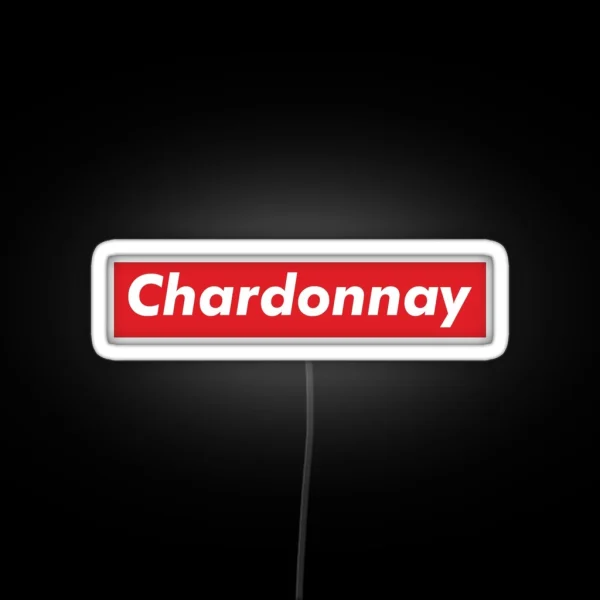 Chardonnay RGB Neon Sign