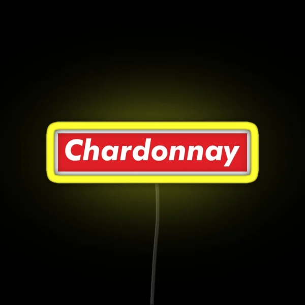 Chardonnay RGB Neon Sign