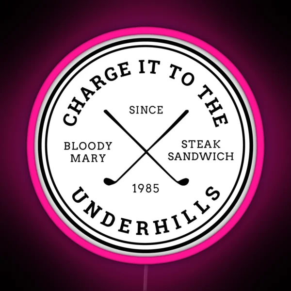 Charge It To The Underhills Fletch RGB Neon Sign