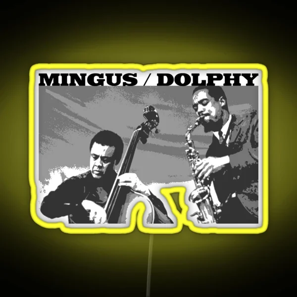 Charles Mingus Eric Dolphy RGB Neon Sign