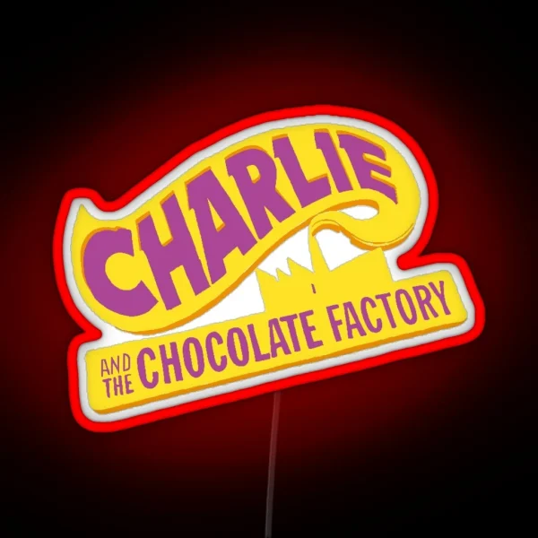 Charlie And The Chocolate Factory Broadway Musical RGB Neon Sign