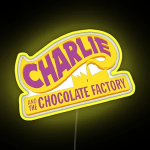 Charlie And The Chocolate Factory Broadway Musical RGB Neon Sign