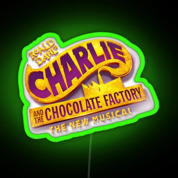 Charlie And The Chocolate Factory RGB Neon Sign