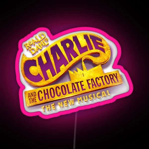 Charlie And The Chocolate Factory RGB Neon Sign