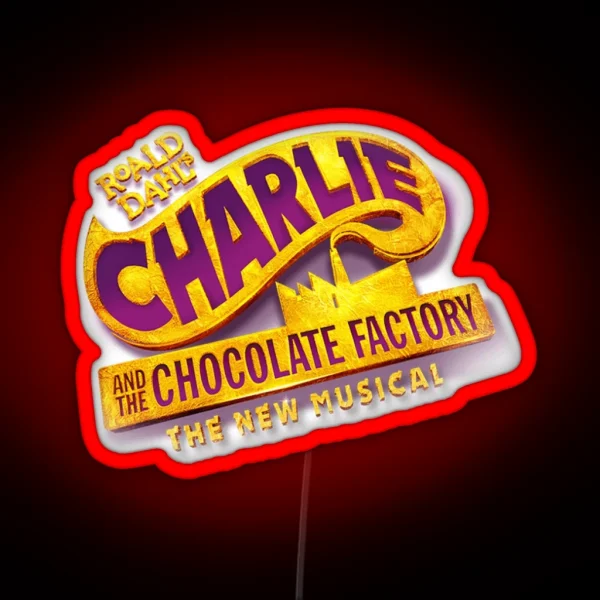 Charlie And The Chocolate Factory RGB Neon Sign