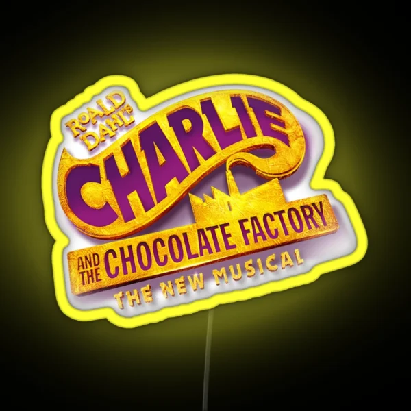 Charlie And The Chocolate Factory RGB Neon Sign