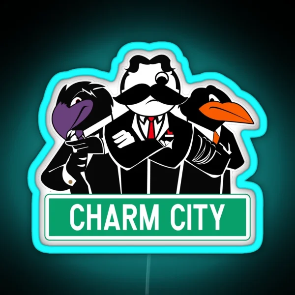 Charm City Gang RGB Neon Sign