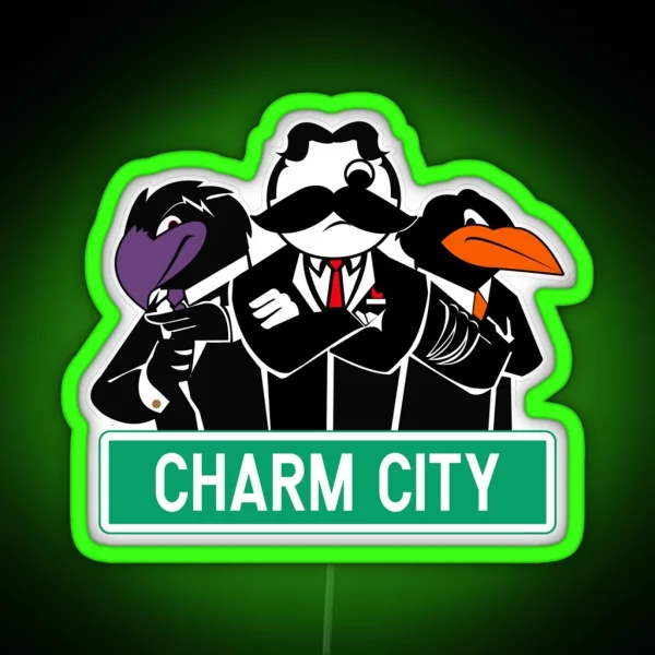 Charm City Gang RGB Neon Sign