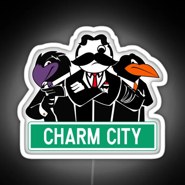 Charm City Gang RGB Neon Sign
