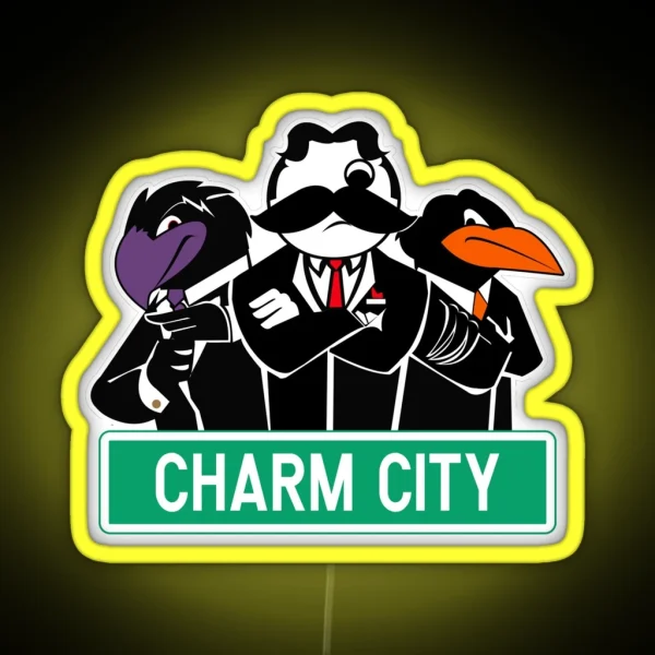Charm City Gang RGB Neon Sign