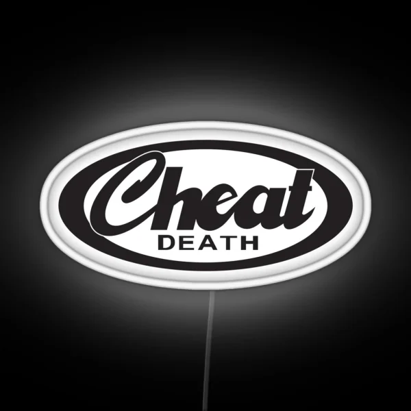 Cheat Death Original RGB Neon Sign
