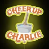 Colorful RGB LED bar sign with motivational 'Cheer Up Charlie' message.