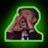 Vibrant BTS ARMY Inspired Cheering Namjoon Neon Wall Decor Sign