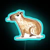 Neon Retro Sign for Quirky Home Decor Cheesy Animal Lovers