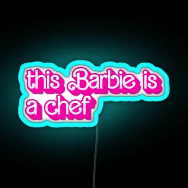Chef RGB Neon Sign