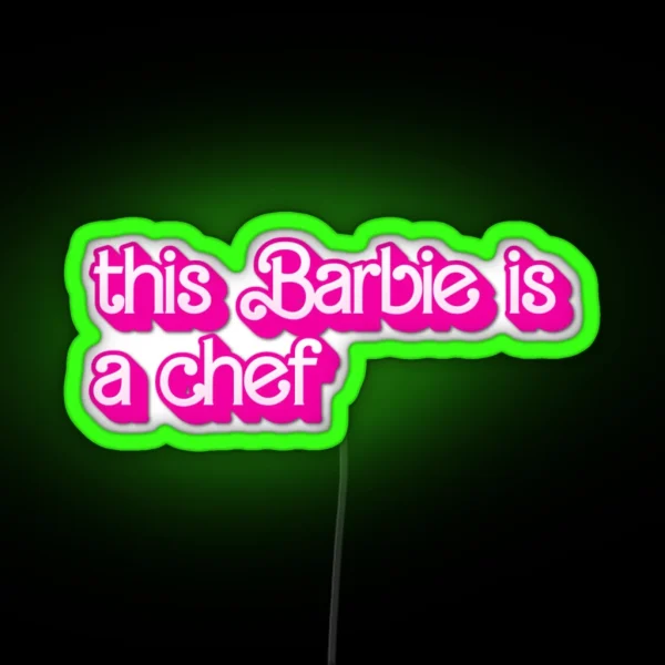 Chef RGB Neon Sign