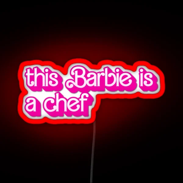 Chef RGB Neon Sign