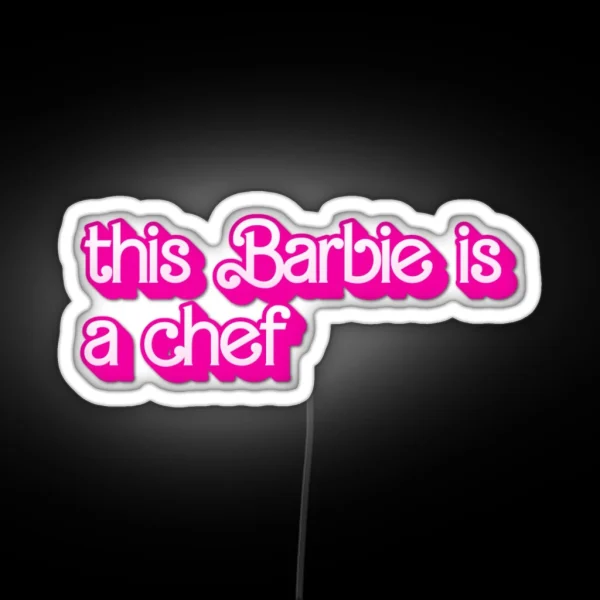 Chef RGB Neon Sign