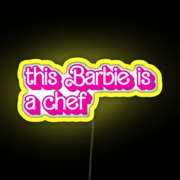 Chef RGB Neon Sign