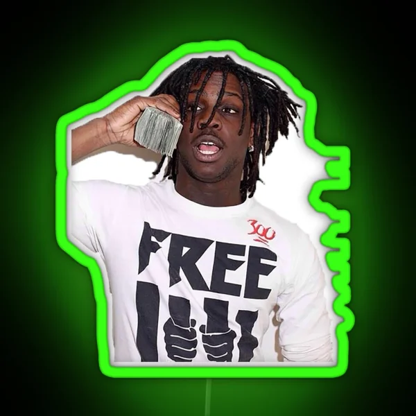 Cheif Keef RGB Neon Sign