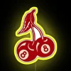 Cherry 8 Color RGB LED Neon Sign for Bedroom Decorations