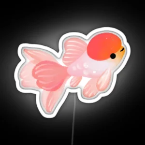 Cherry Blossom Goldfish 1 RGB Neon Sign