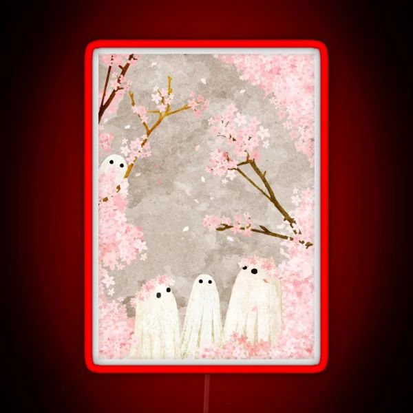 Cherry Blossom Party RGB Neon Sign