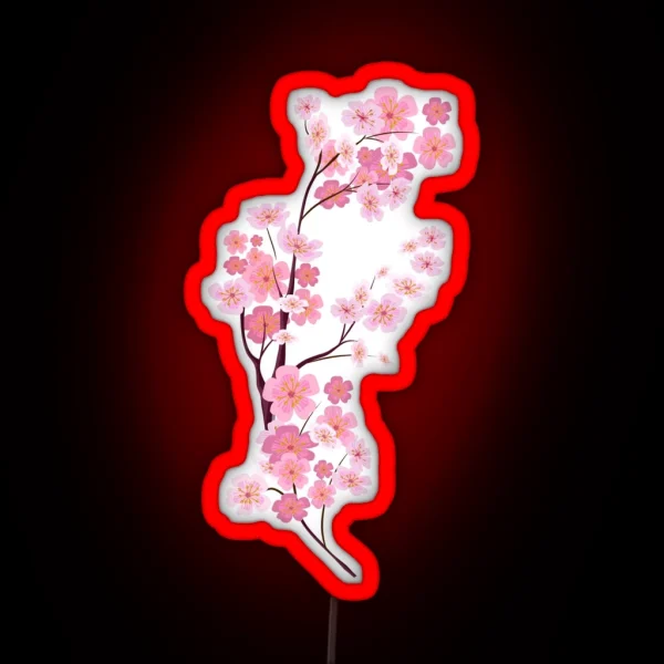 Cherry Blossom RGB Neon Sign