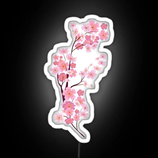 Cherry Blossom RGB Neon Sign
