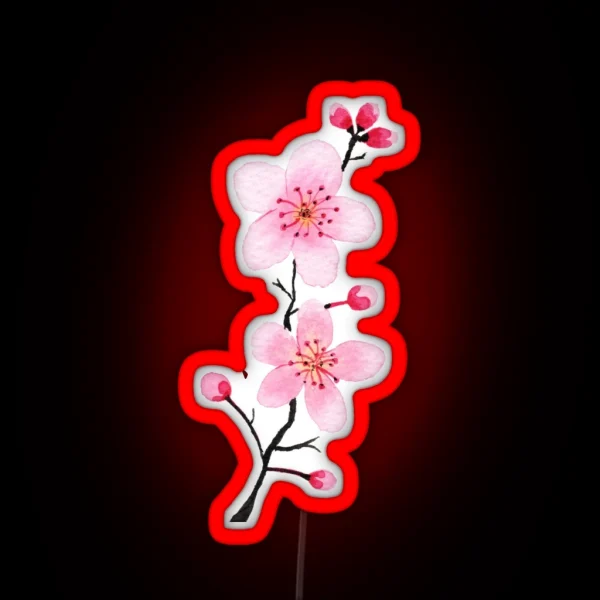 Cherry Blossom RGB Neon Sign