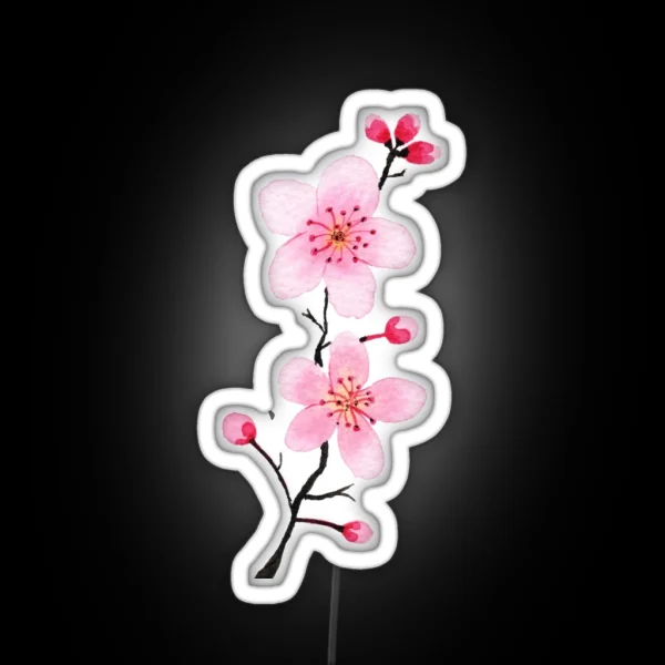 Cherry Blossom RGB Neon Sign