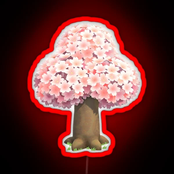 Cherry Blossoms RGB Neon Sign