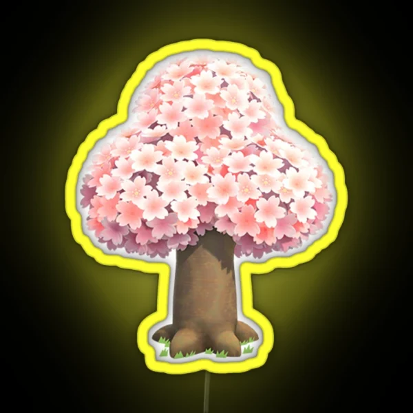 Cherry Blossoms RGB Neon Sign