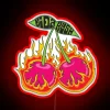 Vibrant Cherry Red and Green Neon Lighting with RGB Effect
