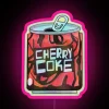 Vibrant Cherry Coke Inspired Neon RGB LED Sign Display Backlit