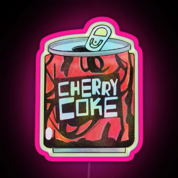Cherry Coke RGB Neon Sign