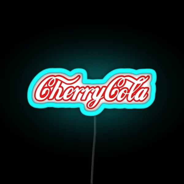 Cherry Cola RGB Neon Sign