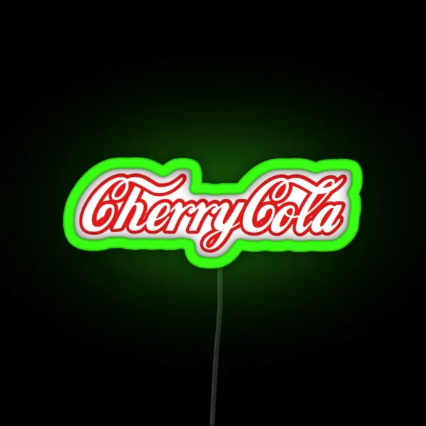Cherry Cola RGB Neon Sign