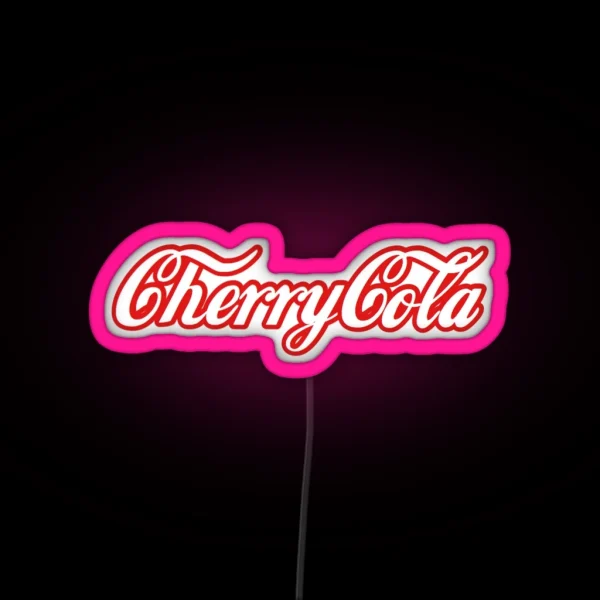 Cherry Cola RGB Neon Sign