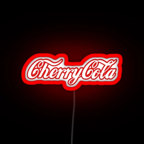 Cherry Cola RGB Neon Sign