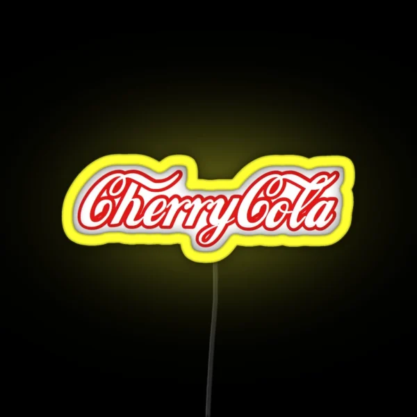 Cherry Cola RGB Neon Sign