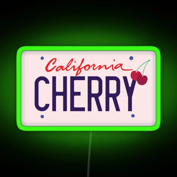 Cherry RGB Neon Sign