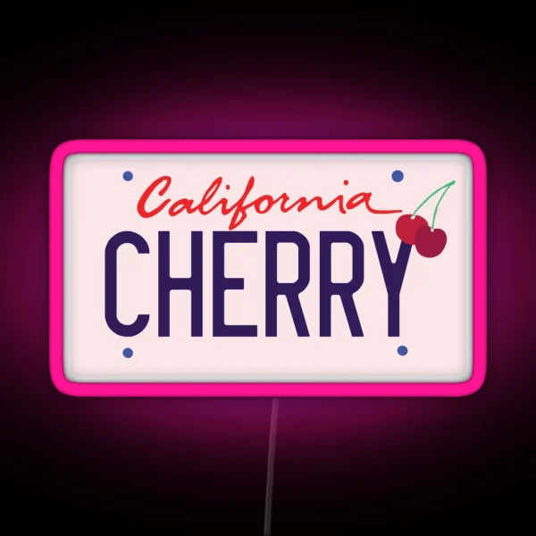 Cherry RGB Neon Sign