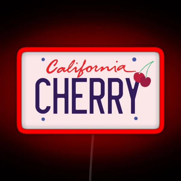 Cherry RGB Neon Sign