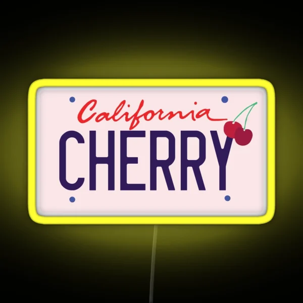 Cherry RGB Neon Sign