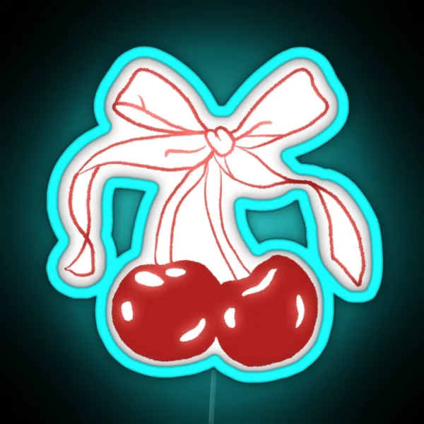 Cherry RGB Neon Sign