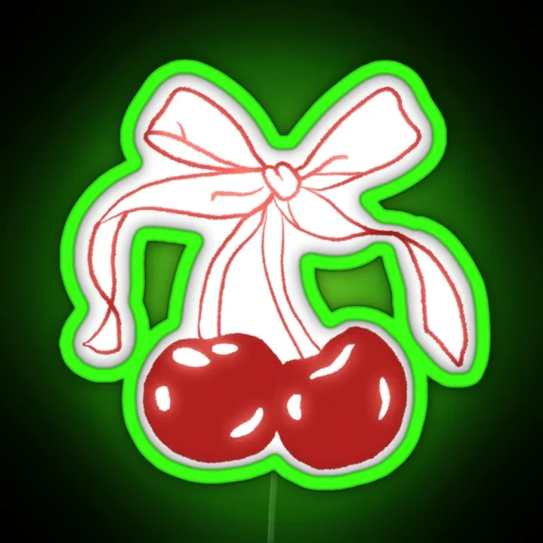 Cherry RGB Neon Sign